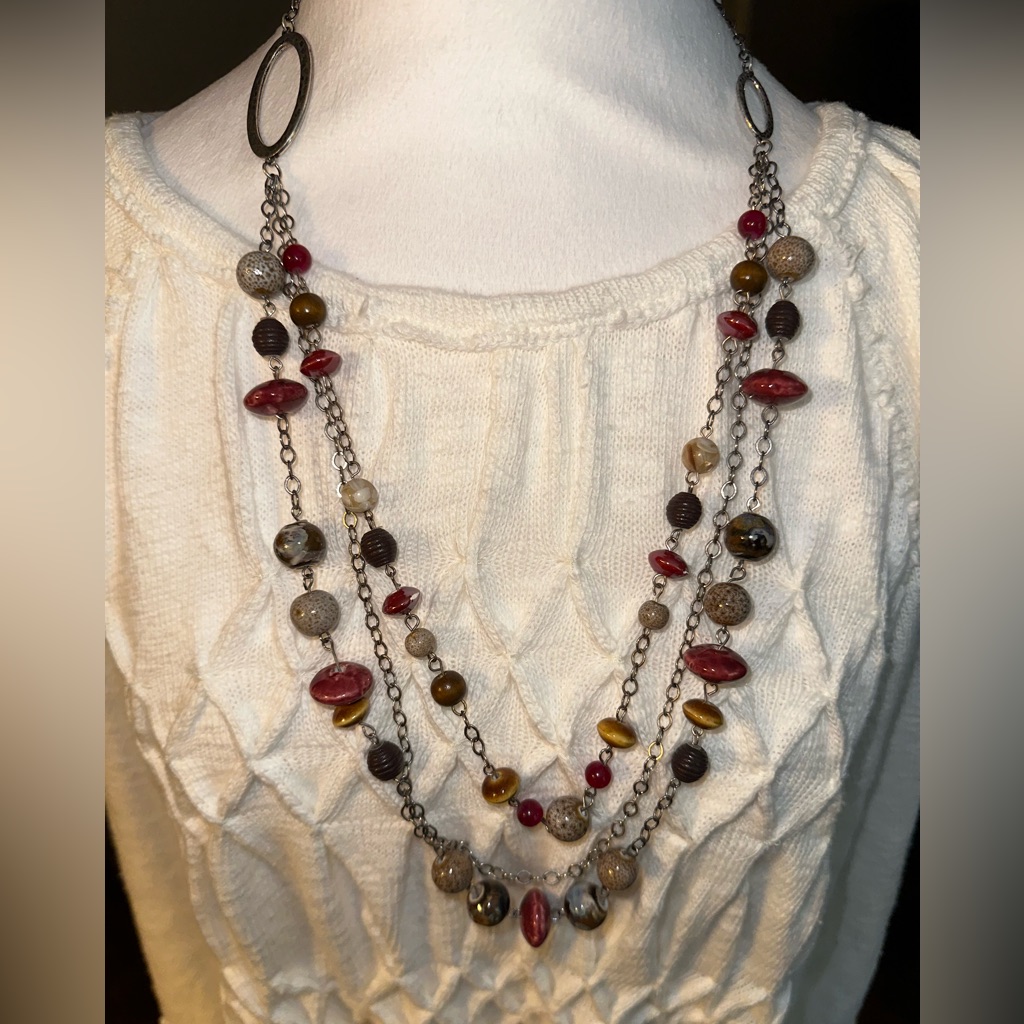 Beaded Layered Necklace